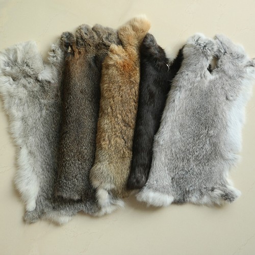 5pcs genuine rabbit - rabbit, fur