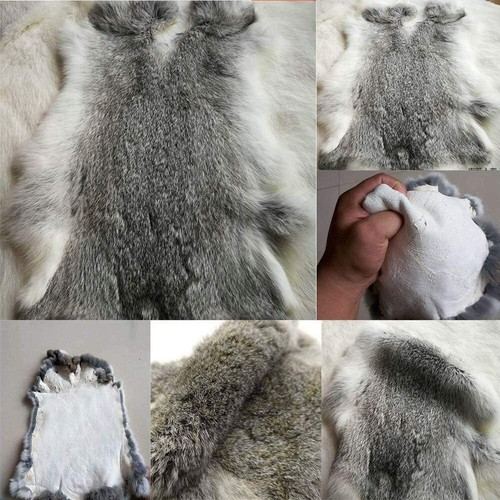 5pcs real rabbit - 5pcs, skin